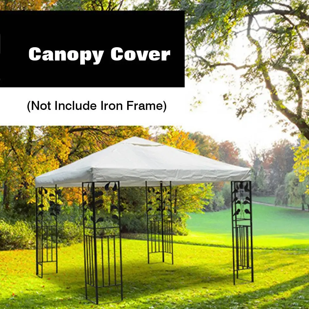 3x3m Canvas Camping Hiking Sun Shelter 