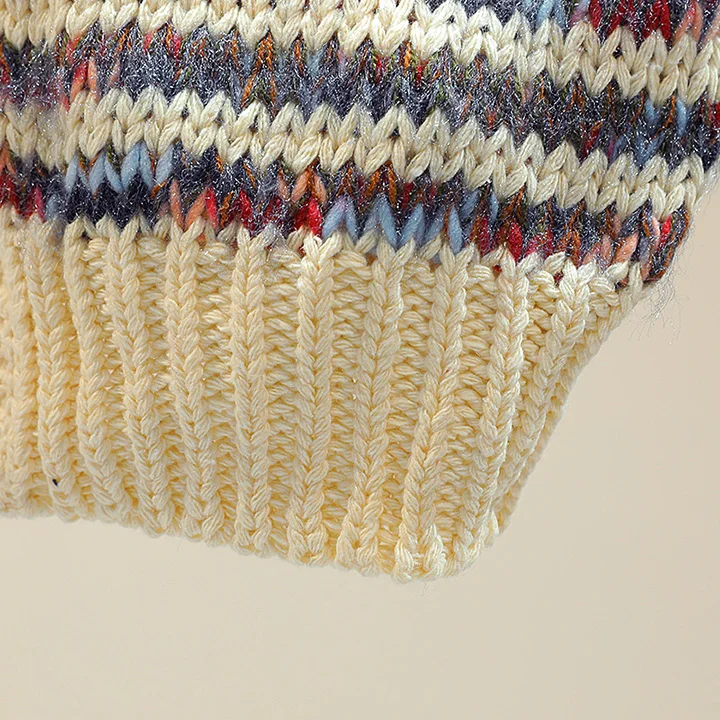 Новые корейские полосатые вязаные свитеры женские осенне-зимняя уличная мода теплый джемпер Femme классический длинный кардиган пальто