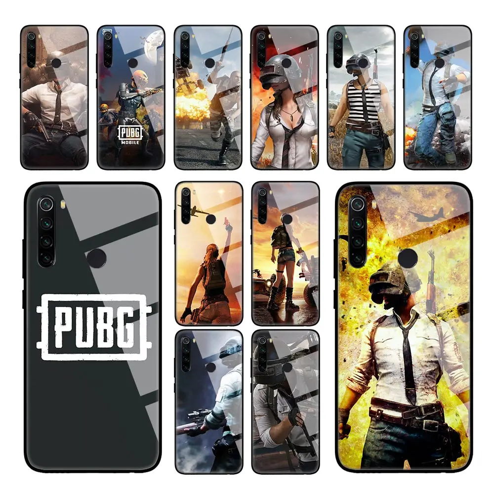 Игровой чехол PUBG 98K для Xiaomi Redmi K30 из закаленного стекла K20 8A Note 8T 8 7 6 Mi 10 Pro