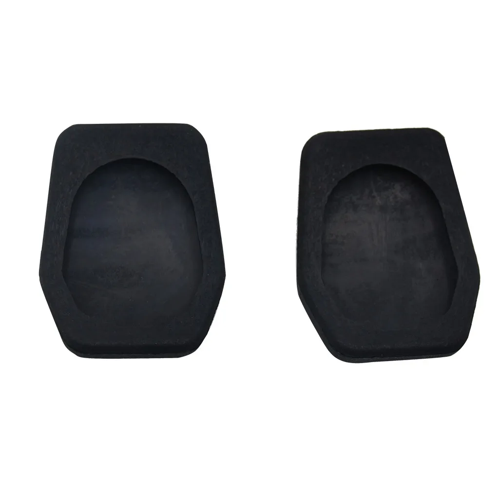 

2PCS Car Rubber Clutch Pedal Pad Black Rubber Anti-skid Cover Set For Ford Transit Mk6 Mk7 2000-14 #LR30