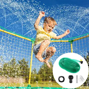 

12m Trampoline Sprinkler Kids Summer Outdoor Water Park Sparying Cooling Kit