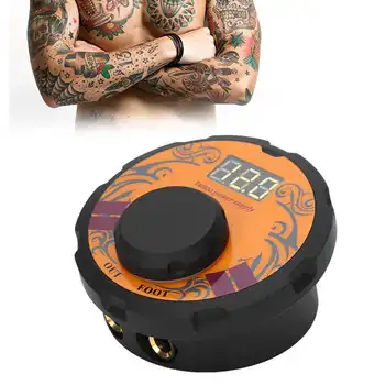 

Tattoo Power Supply Double Holes Tattoo Machine Power Universal with Displayer Strong Motor Tattoo Machine Accessories 100-240V