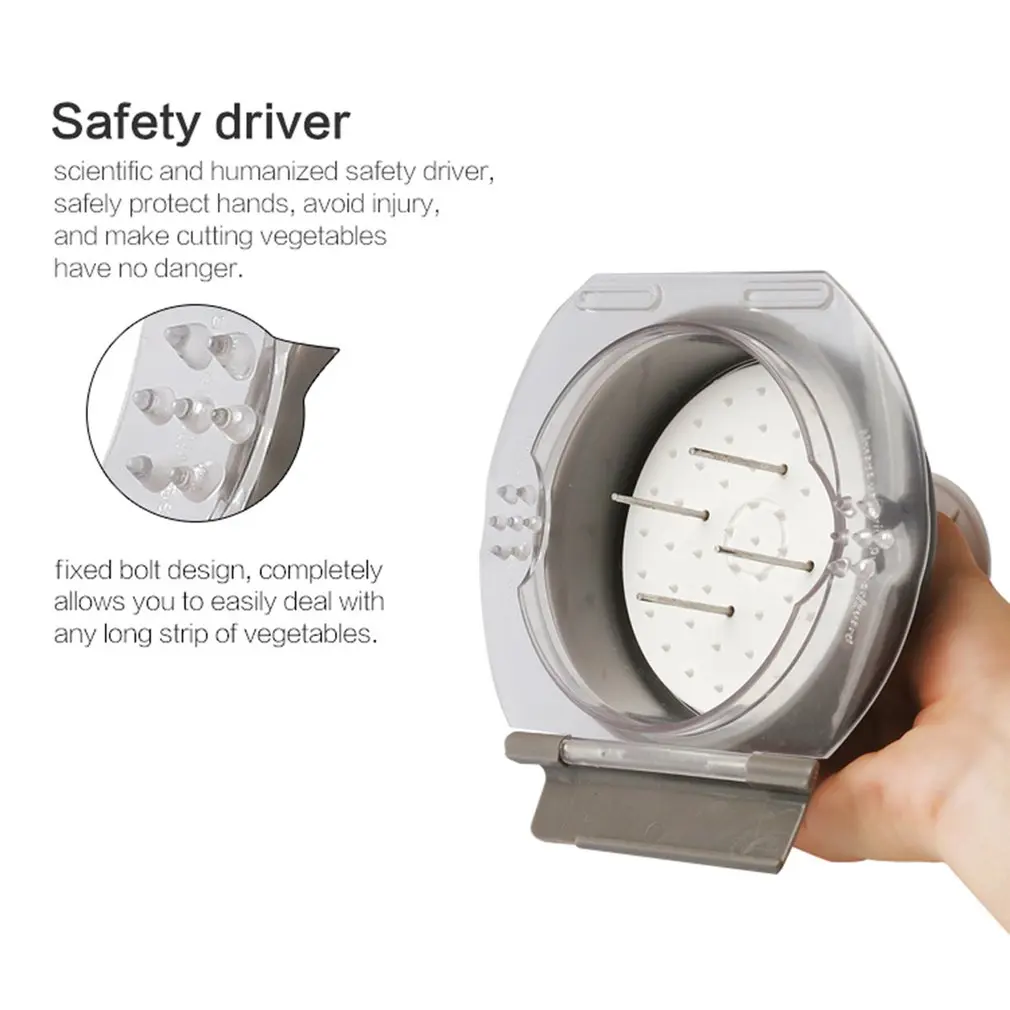 Multifunctional Vegetable Slicer Mandoline Cutter Grater Fruit Chooper Julienne Potato Kitchen Vegetable Tool 5
