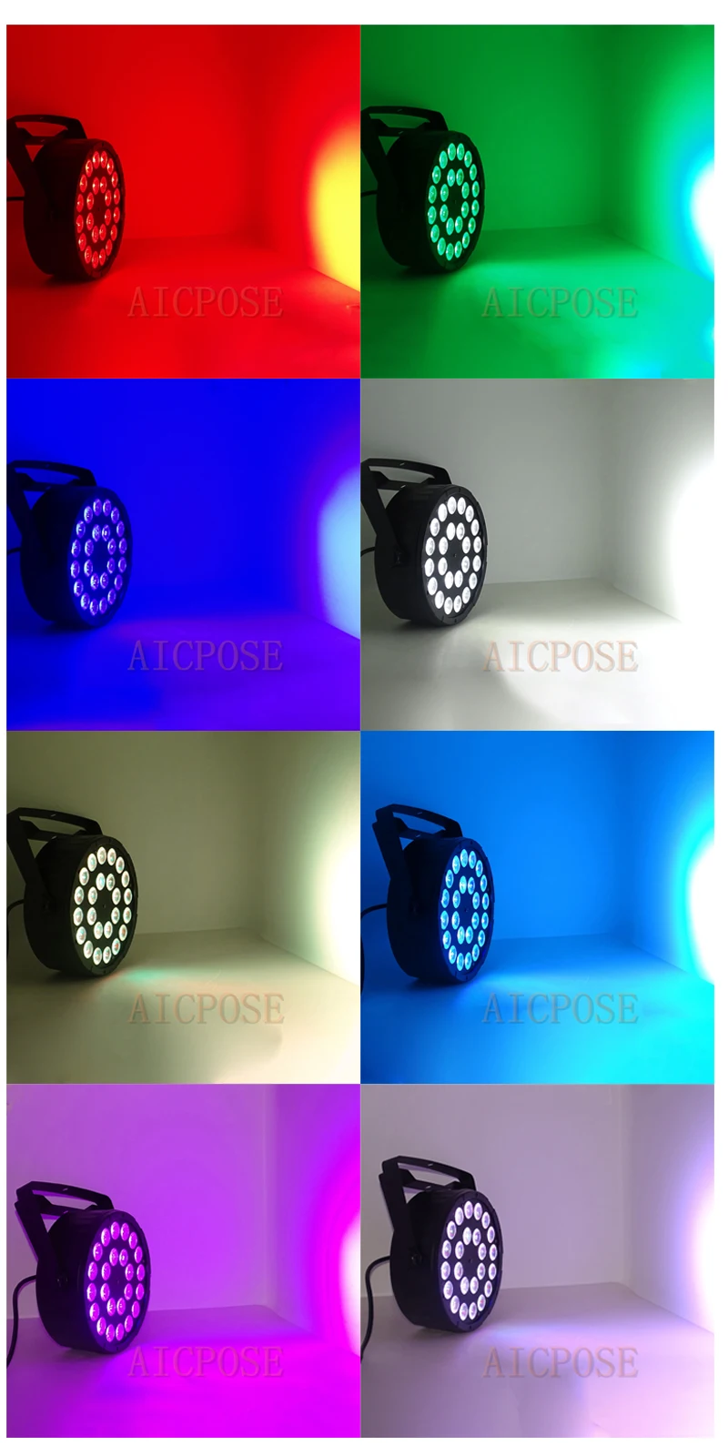 24x12 Вт RGBW 4 в 1 Led Par огни 24*12 Вт с dmx512 сценическое освещение свадебные DJ световые эффекты для вечеринки