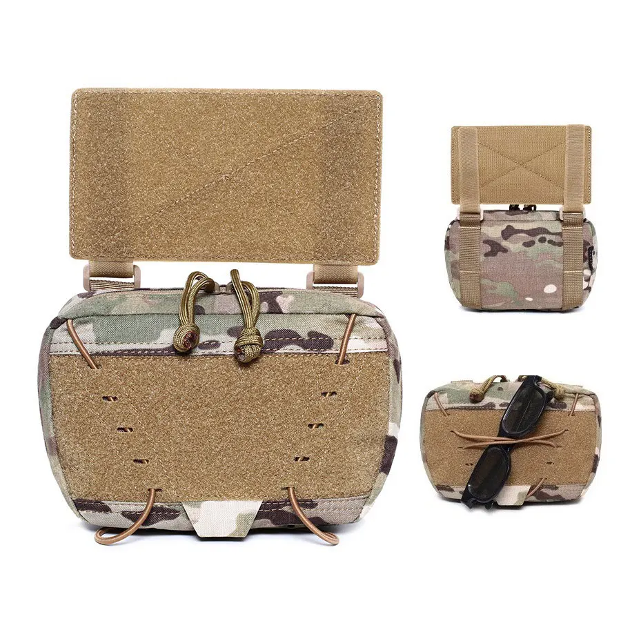 

Tactical Pouch Sub Abdominal Drop Down Belly Military Multicam Utility Bag D3 MK3 Chest Rig Vest Hunting Storage Bag