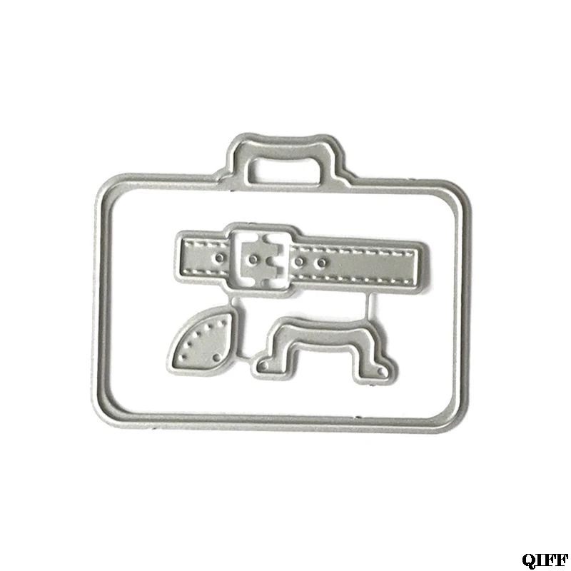 

Luggage Box Metal Cutting Dies Stencil DIY Scrapbooking Album Stamp Paper Card Embossing Crafts Decor