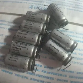 

Rifa Silver Elastic Peg124 Series 64vdc100uf Have A Fever Axial Cathode Electrolytic Capacitor Electrolytic capacitor