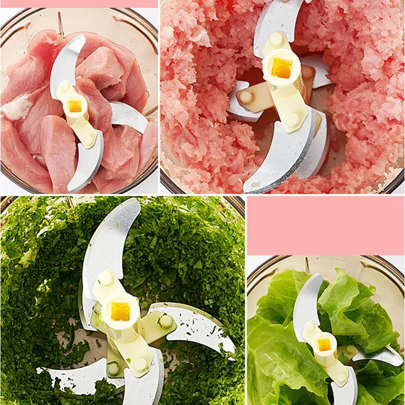 900ML Manual Meat Grinder Mincer Multifunction Food Processor for Meat Fruit Salsa Pepper Onion Nut Hand-Powered Chopper