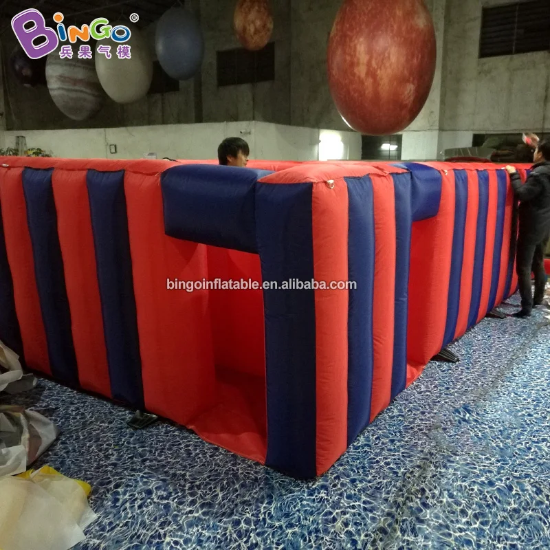 Высокое качество надувная модель лабиринта/4x6x1,4 метров лабиринт надувная игрушка для больших игр в парке развлечений