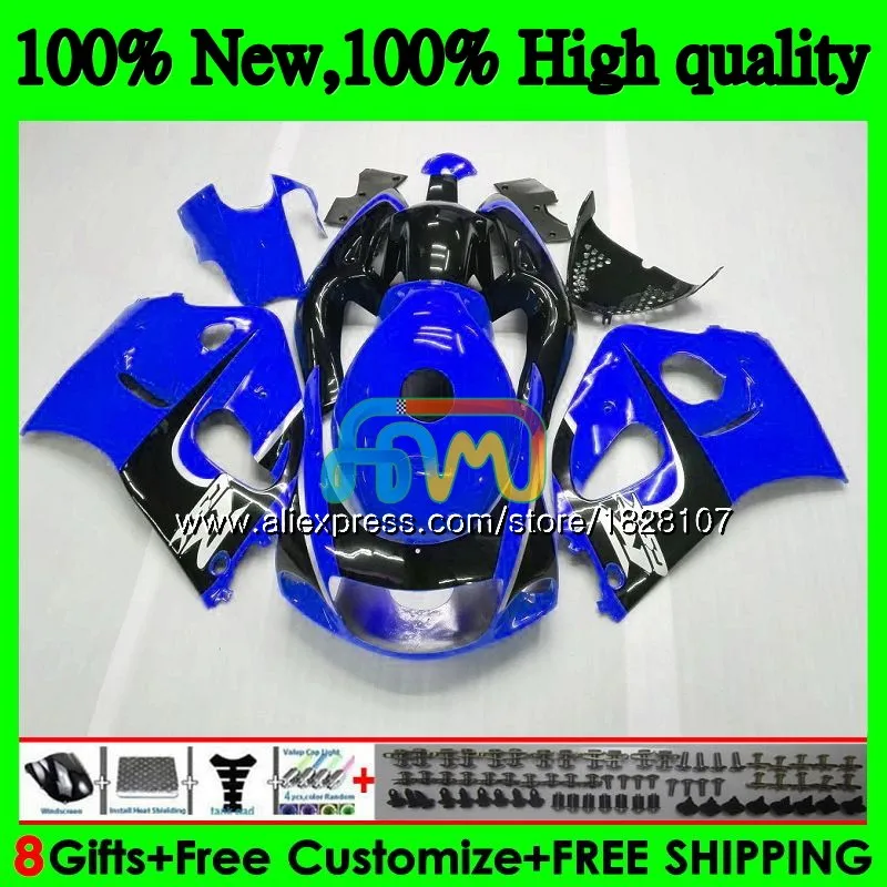 Средства ухода за кожей для SUZUKI GSXR 600 750 SRAD GSXR600 96 97 98 99 00 32BS. 43 GSX-R600 GSXR750 1996 1997 1998 1999 2000 обтекатель цвет синий, черный; большие размеры
