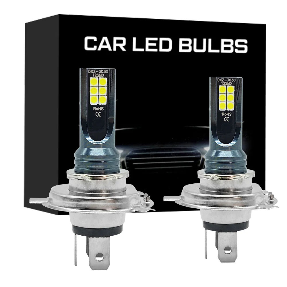 

2Pcs H7 H4 H11 H8 LED Car Headlight Bulb Beam Kit 12V 80W High Power Car Fog Light 3000K 6000K Auto Headlight Bulbs 12000LM