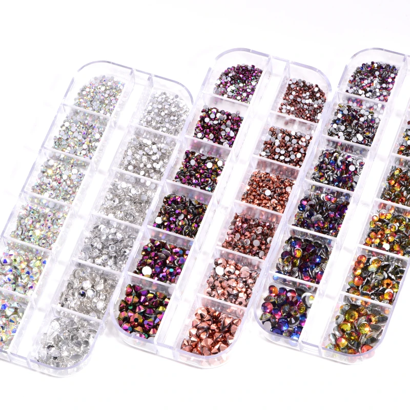 Oleeya nail Art Crystal Non Hotfix Rhinestones (14)