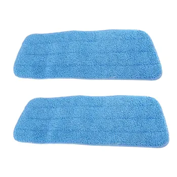 

2pcs Replacement Microfiber Mop Head Fit Flat Spray Mops Washable Household Cleaning Tool House Floor Dust Mop Cover