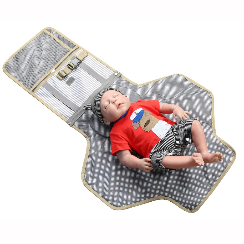 Складной водонепроницаемый коврик для смены подгузника для новорожденных портативный пеленальный коврик портативный коврик для мочи детская пеленка коврик для ухода за ребенком