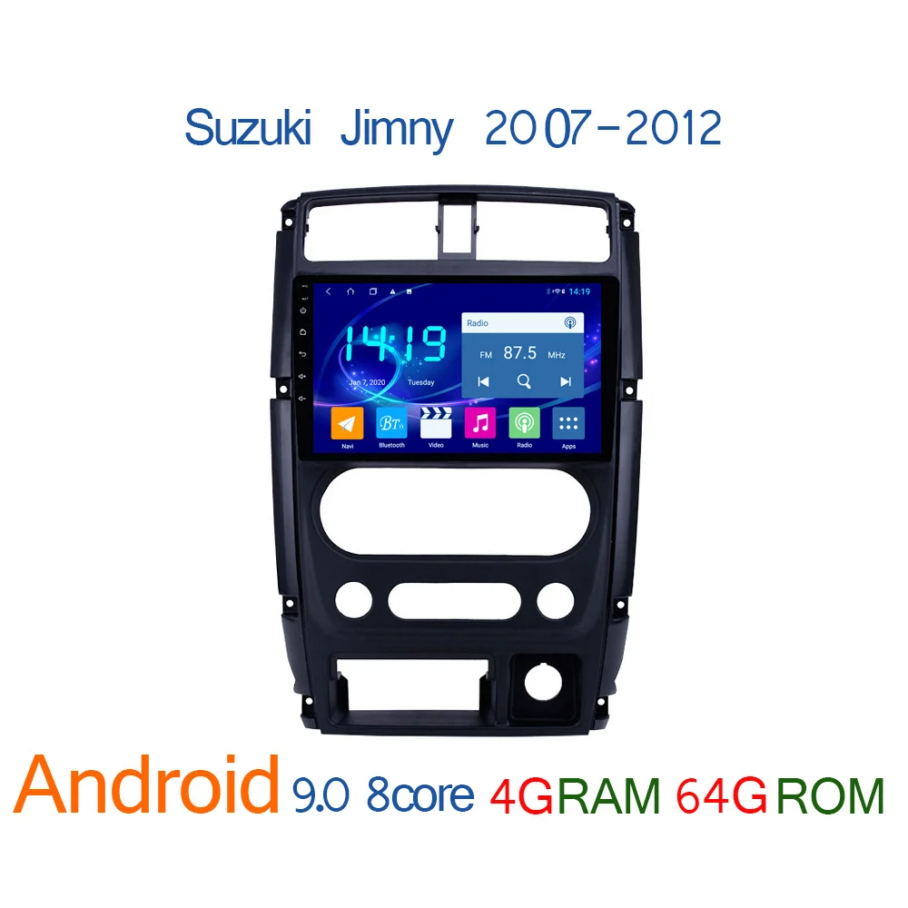 4G RAM 64G ROM автомобильное радио для Suzuki Jimny 2007 2012 android Авторадио Авто DVD мультимедиа