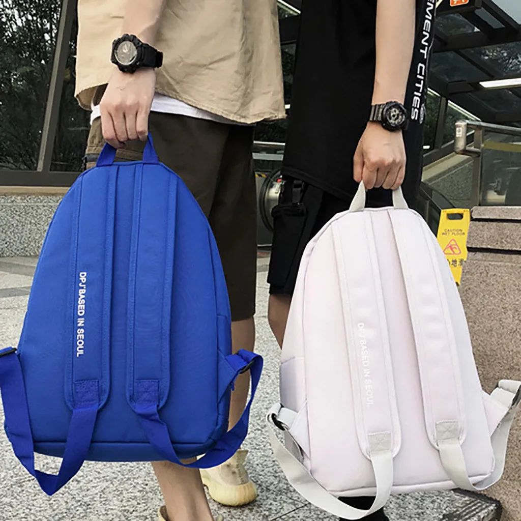 Aelicy Hot Sale Women Solid Color Oxford Waterproof Backpack Lady Travel Bag Girls Students Pencil Case School Shoulder Bags