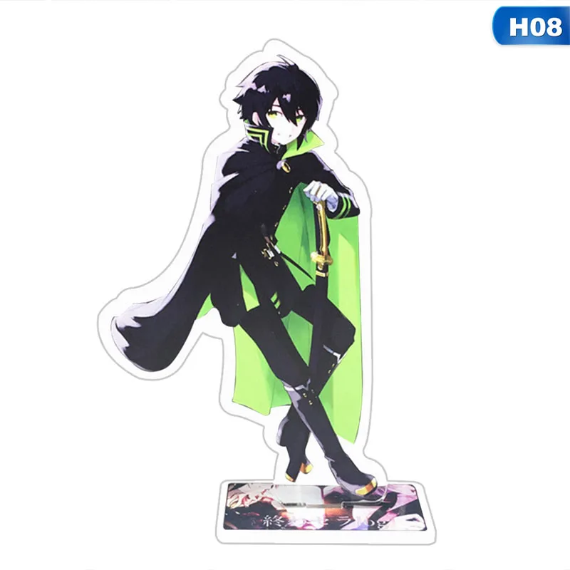 Серафим конца Owari No Seraph Yuichiro Hyakuya Mikaela фигурка на акриловой подставке стол Декор Коллекция Модель - Цвет: 8
