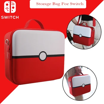 

Nintend Switch Console Storage Bag Poke-ball Protection For Nintendo Switch Carrying Case Shell Housing NS Switch Hard Cover Bag