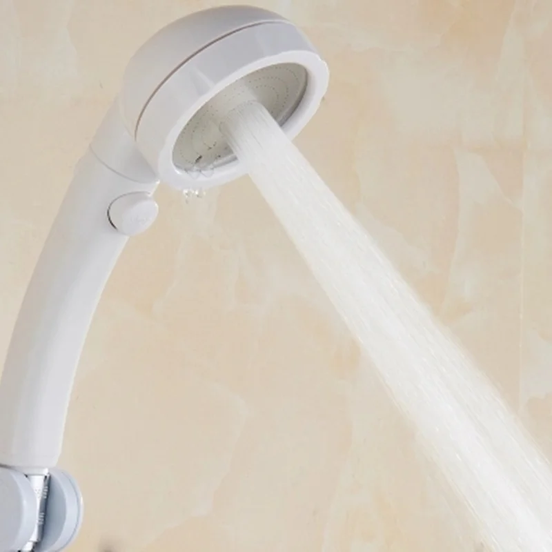 Насадка для душа душевая лейка с кнопкой переключения водосберегающая высокого