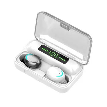

F9-5 Smart-Touch Wireless Bluetooth 5.0 9D Stereo Sport Earphone for Phones Sports Bluetooth Earbuds Noise Canceling Headphones