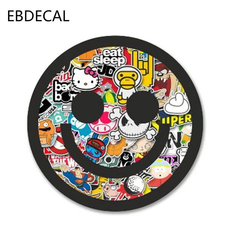 Ebdeckle бомба смайлик для Авто/бампер/окно/наклейка на стену наклейки DIY Декор CT6760