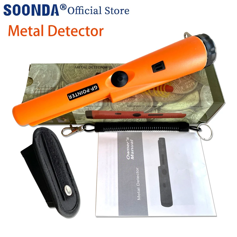 Metal Detector for Coin Gold Silver Copper Pinpointing Rod Pointer Finder Static Alarm Underground Treasure | Инструменты