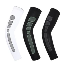 Велоспорт Баскетбол Бег анти УФ рукава грелки утягивающий налокотник коврик манжета Q84C