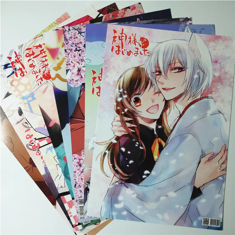 8 *(42x29 см) постеры Kamisama Kiss аниме наклейки на стену | Дом и сад