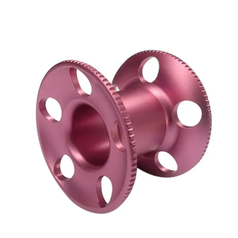 Five Hole Wire Wheel Spool Aluminum Alloy Diving