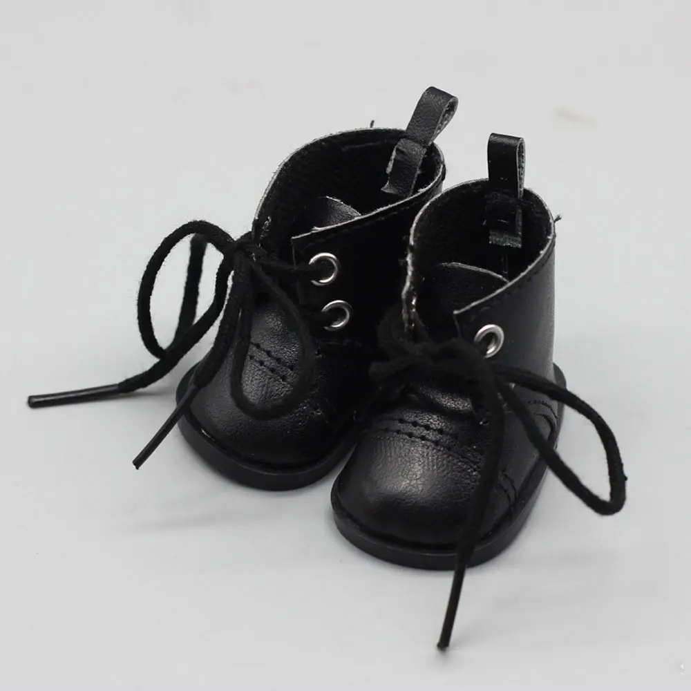 1 пара 5 см кукла Сменные сапоги обувь для 14 дюймов кукла EXO кукла игрушка обувь BJD кожаная обувь куклы аксессуары - Цвет: 2 only shoes