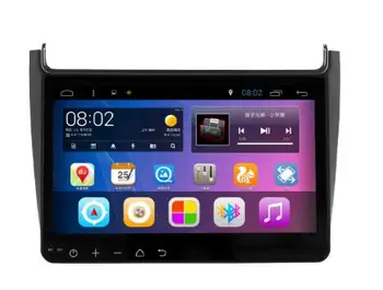 

10.1" rotate screen quad core 2.5D IPS screen android 8.1 Car GPS radio Navigation for Volkswagen VW Polo 2014-2016