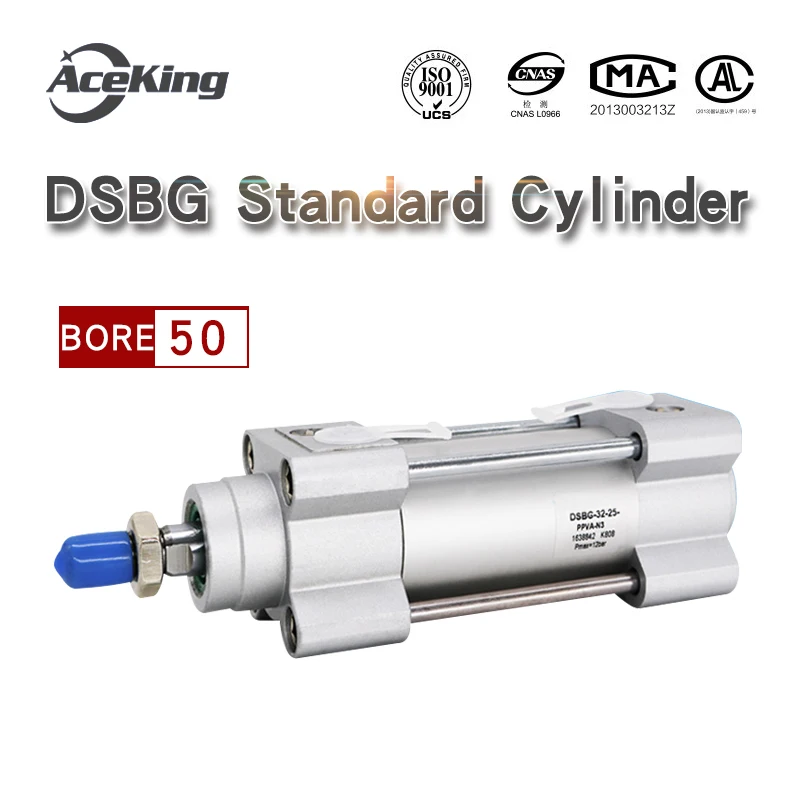 DSBG Cylinder small pneumatic accessories complete set DSBG50-25/50/75/100/125/150/200/300/400/500/600/700/800/1000-PPVA-N3 |