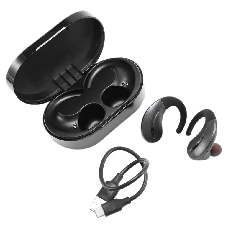 A8 TWS Bluetooth беспроводные наушники 5,0 с сенсорным управлением, водонепроницаемые стерео музыкальные наушники, 400 мАч, внешний аккумулятор для смартфонов