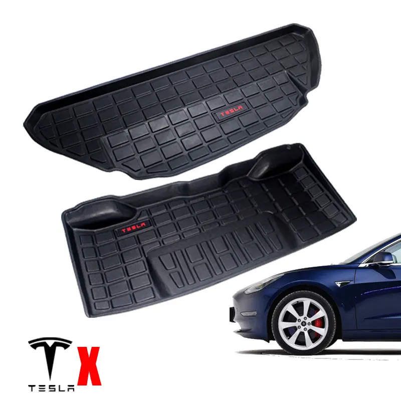 TPO TPE задний и передний грузовой коврик водонепроницаемый резиновый для