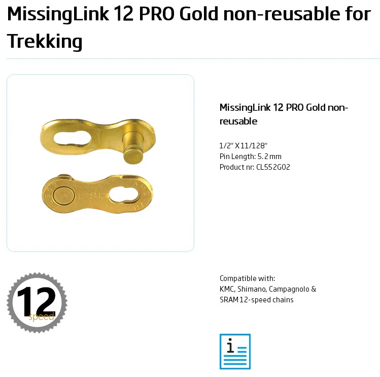 KMC Оригинальное звено велосипедной цепи недостающее звено 6/7/8/9/10 ...