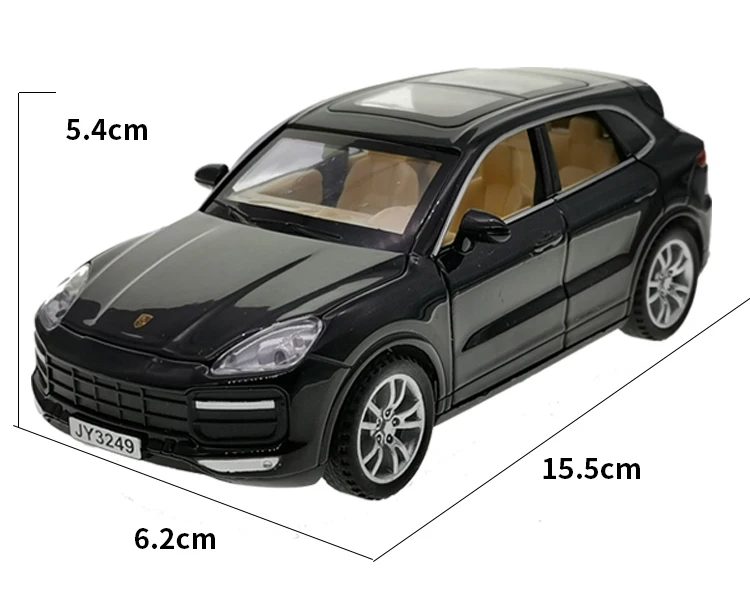 1:32 Cayenne Suv Diecasts& Toy Vehicles металлическая модель автомобиля звуковой светильник коллекция автомобилей игрушки для детей Рождественский подарок