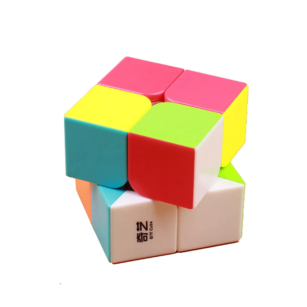 IQ-Cubes QiYi QiDi S 2x2 куб Высокая головоломка с быстрым кубом волшебное профессиональное обучение и образовательные кубики magicos детские игрушки