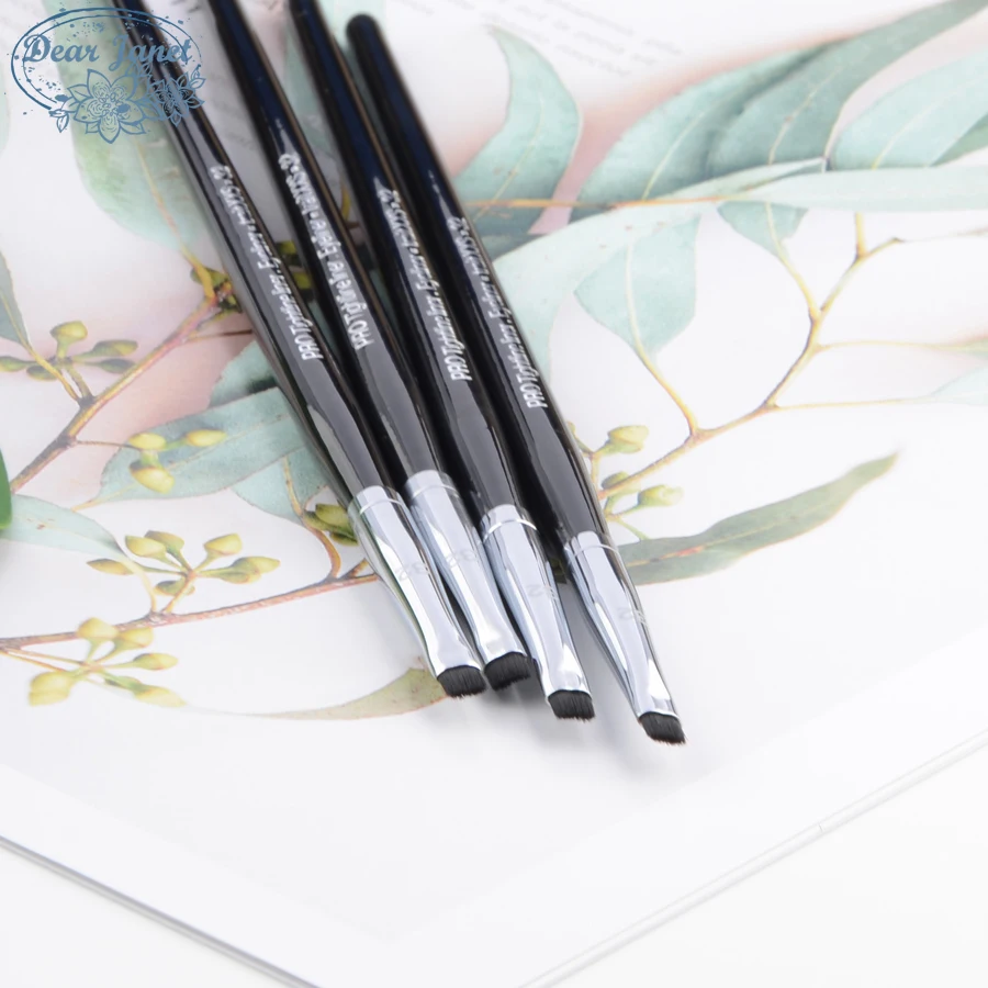 S#32 кисти для макияжа бровей Pro Tightliner liner eye губ Макияж Кисти консилер с синтетическим ворсом Косметическая инструменты Изысканный