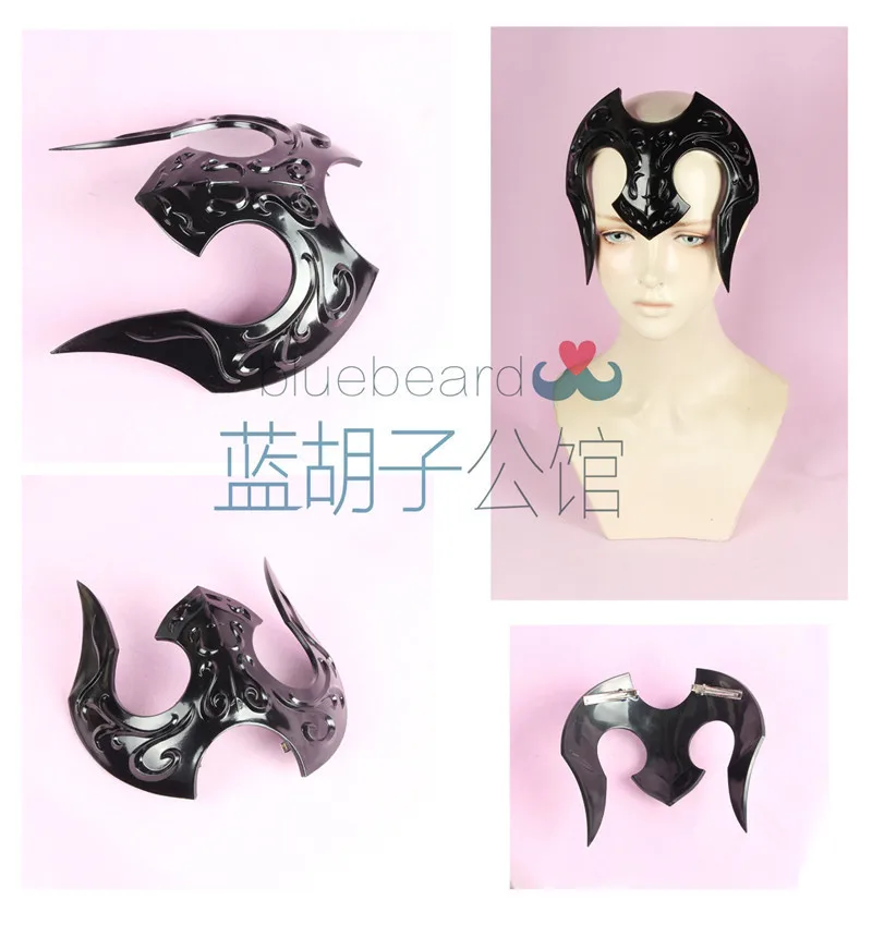 headwear B Fate/Grand Orde FGO Косплей Jeanne d'Arc Alter смешанный парик с белыми волосами Jeanne d'Arc головной убор Alter аксессуары для косплея - Цвет: headwear B