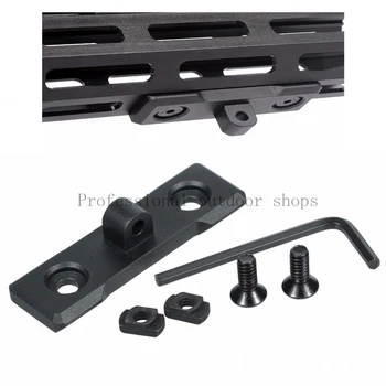 

2.33 inch Tactical Keymod M-LOK Mount Handguard Adapter AR15 Rifle Accessoire Picatinny Rail voor Hunting Accessoires