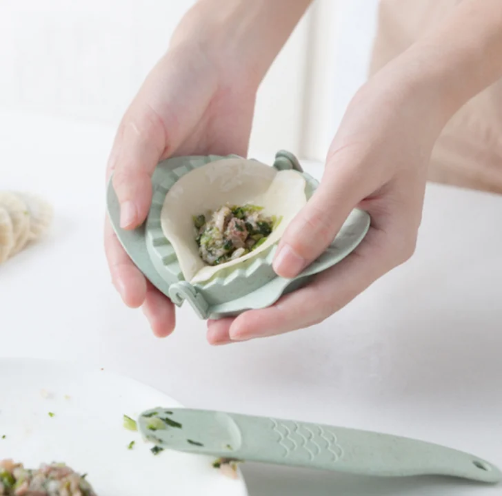 Новинка, сделай сам, инструмент для изготовления пельменей, форма Jiaozi Pierogi, форма для пельменей, клипсы, формы для выпечки, кондитерские изделия, кухонные аксессуары