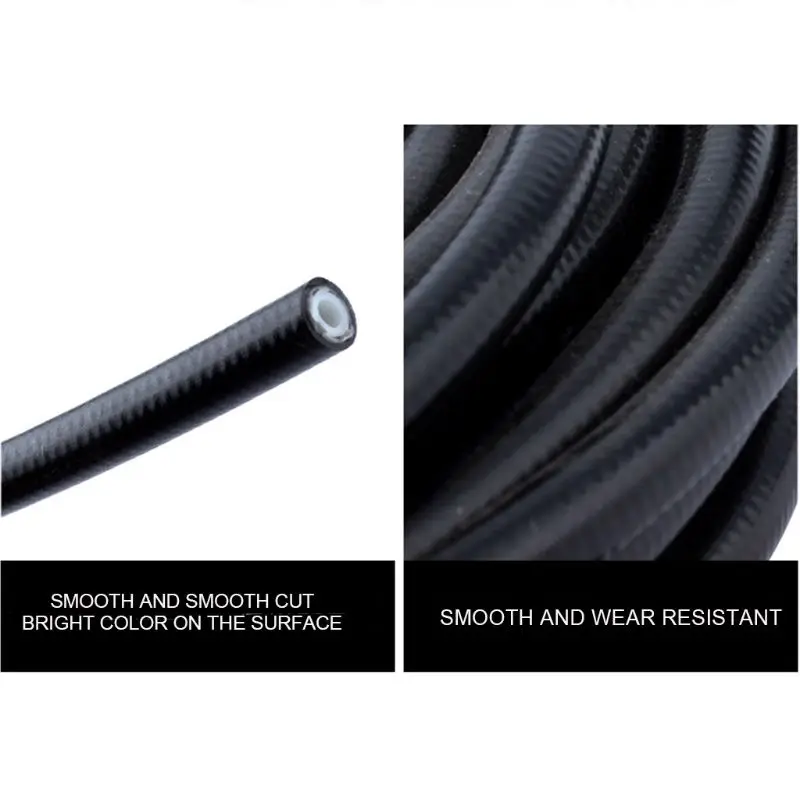 Bicycle Bike Brake Pipe Hydraulic Hose Braided Mountain Bike Oil Disc Brake Pipe 5.0mm OD Accessories