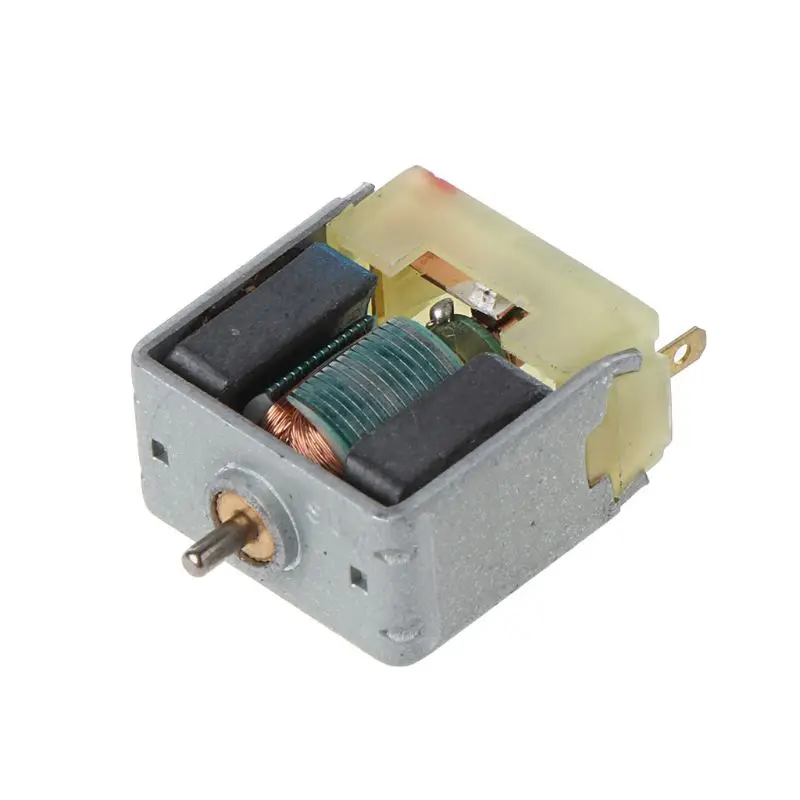 2 шт. DC3V 020 двигатель постоянного тока квадратный Мини DIY двигатели научные игрушки для экспериментов аксессуары