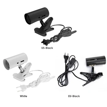 

360 Degree Rotation Reptile E27 Lamp-socket Kit Pet Heating Lamp Clip Cover Clip-on Bulb Universal Light Holder Lamp Bases