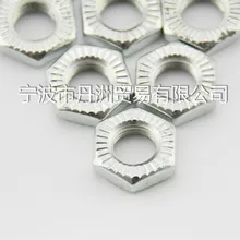 Аксессуары для велосипедных деталей, цветочные барабанные оси, аксессуары, гайка, серебряная Шестигранная Hg3014