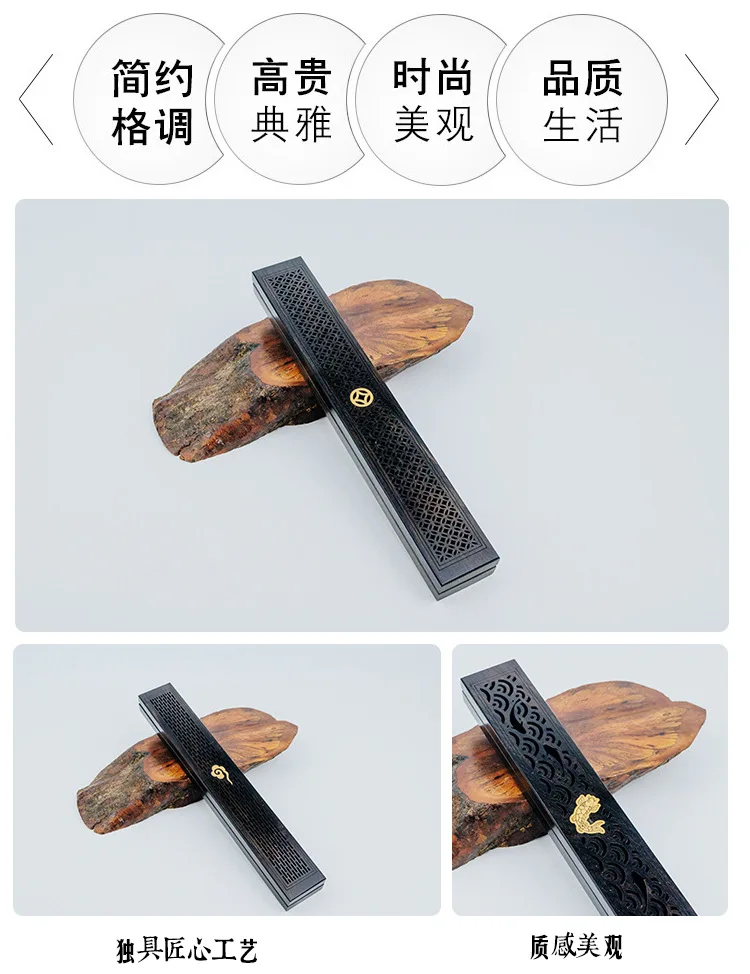 Курильница из красного дерева Ebony Joss-stick печь Joss-аромапалочки горелка китайский Eaglewood домашняя сжигание ладана печь сандалового дерева курильница