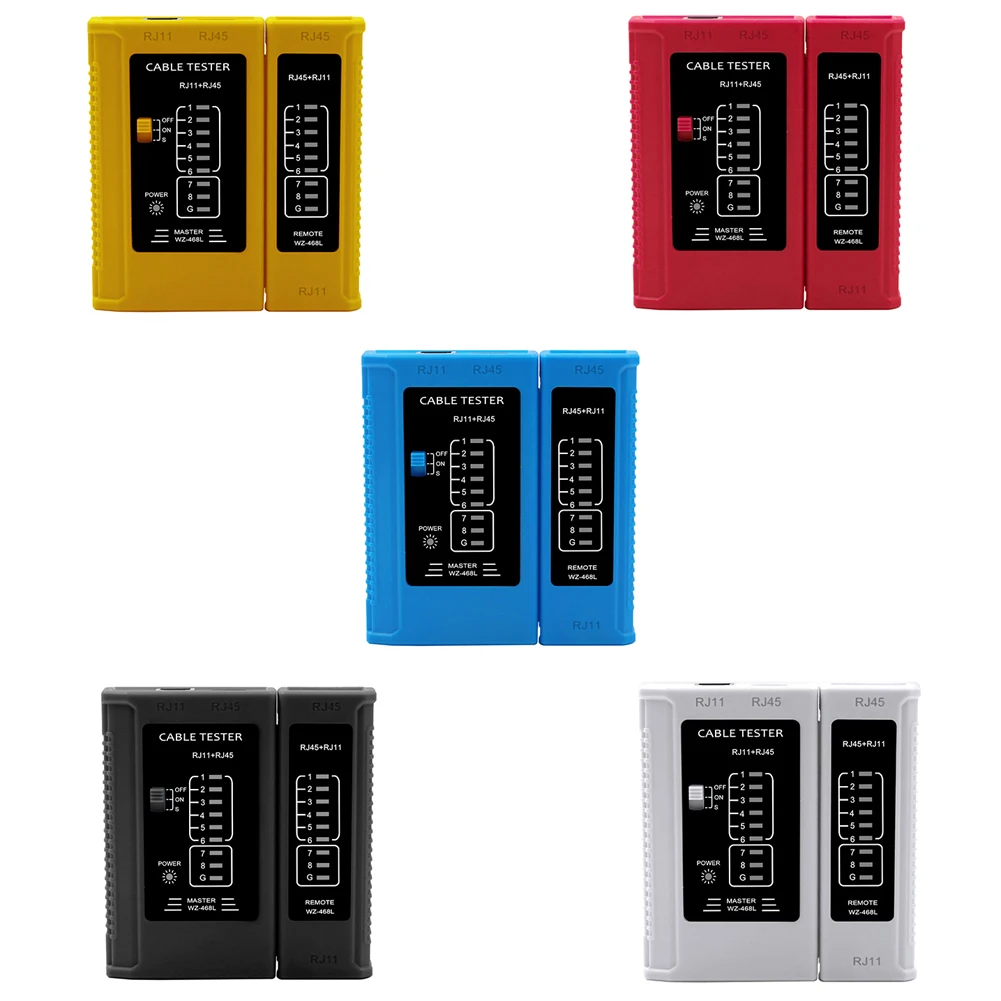 Профессиональный сетевой кабель тестовый er RJ45 RJ11 RJ12 CAT5 CAT6 UTP кабель тест er детектор дистанционного тестирования Инструменты сетевое оборудование высокое качество N