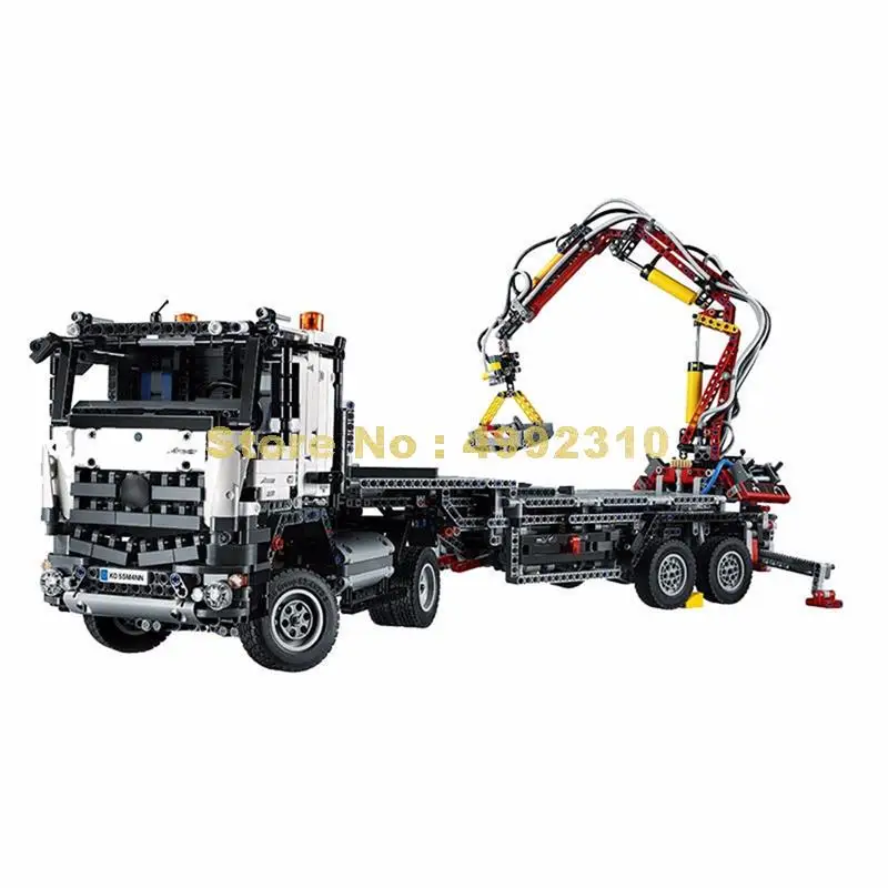 20005 technic серия 2793 шт Строительные блоки для грузовиков 42043 Кирпичи Игрушки