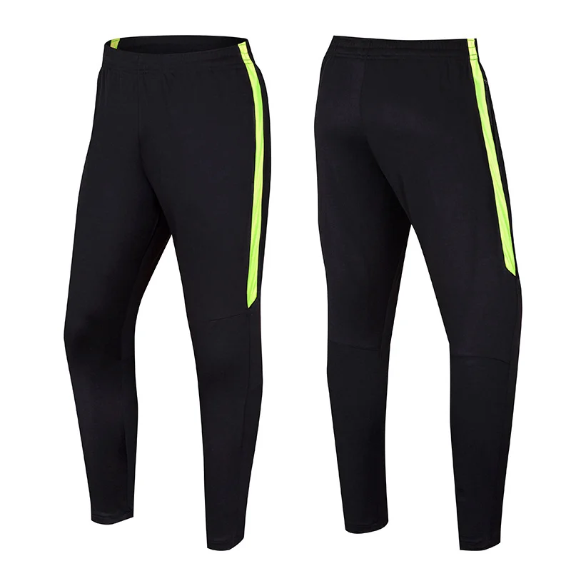 Модные мужские спортивные штаны для тренировок, спортивные штаны для бега, спортивные штаны для бега, тренировочные штаны для футбола, походный теннис баскетбол, штаны для фитнеса - Цвет: Fluorescent green