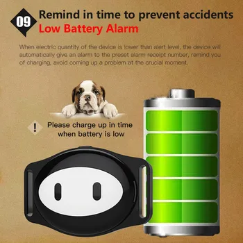 

New Pet GPS Tracker Collar Dogs Cats Waterproof Dog GPS Positioner Locator Device Rechargeable Pet Dog Security Fence